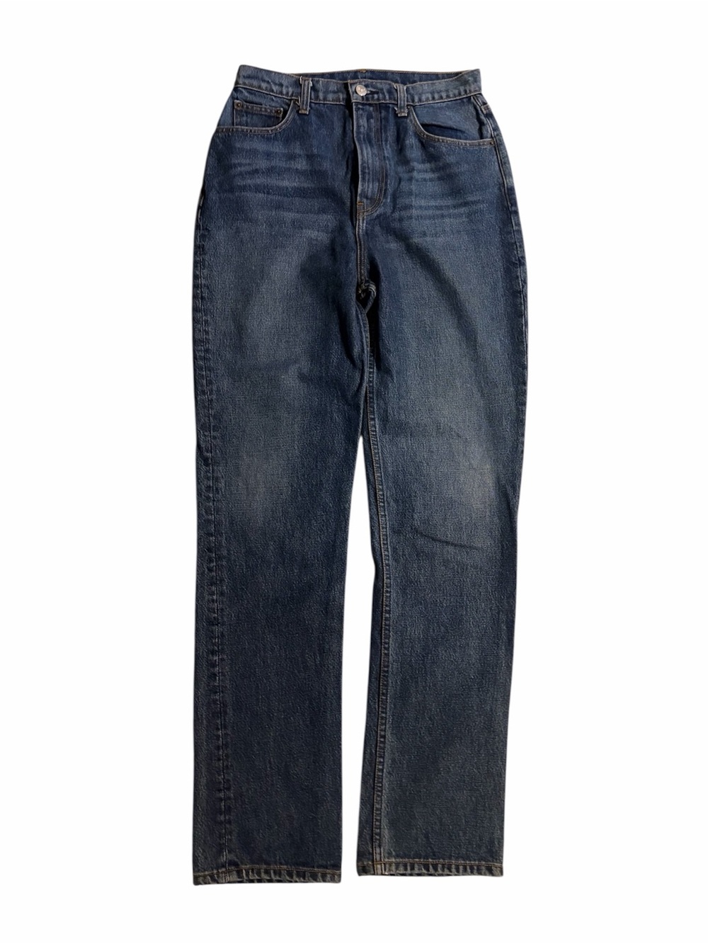 Reformation Stevie Ultra High Rise Straight Jeans Perth Wash 28
